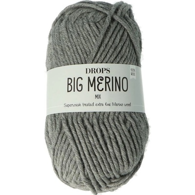 Drops Big Merino MIX 02 šedá