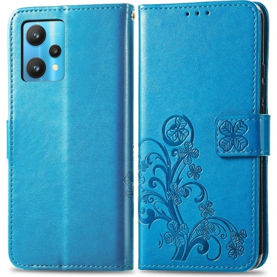 VSETKONAMOBIL 42731 ART Peňaženkový kryt Realme 9 Pro / Realme 9 5G FLOWERS modrý