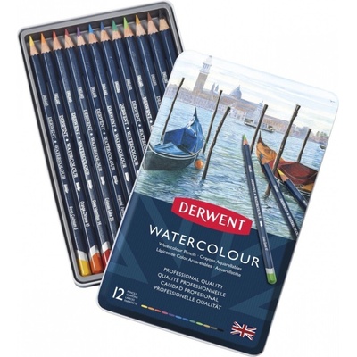 Derwent Watercolour Pencils 32881 12 ks