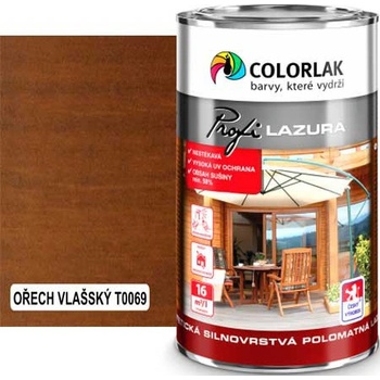 Colorlak Profi Lazura S1025 0,9 l ořech vlašský