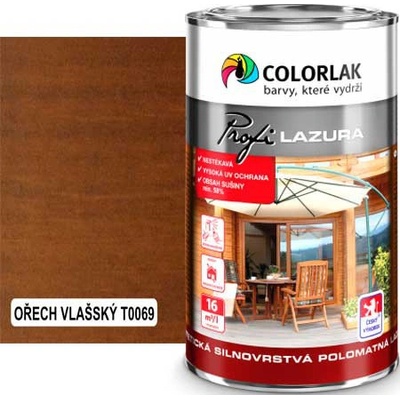 Colorlak Profi Lazura S1025 2,5 l ořech vlašský