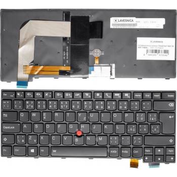 Emeru SK/CZ klávesnica Lenovo ThinkPad T460 T460P T460S T470 T470P T470S