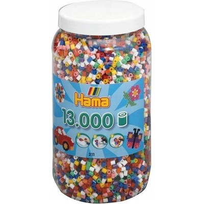Korálky na žehlení Hama Midi Mix 13000 kusů