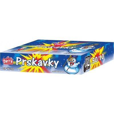 PRSKAVKY 16 cm 10 ks SVATBA PYROTECHNIKA 20/50/10 SP16