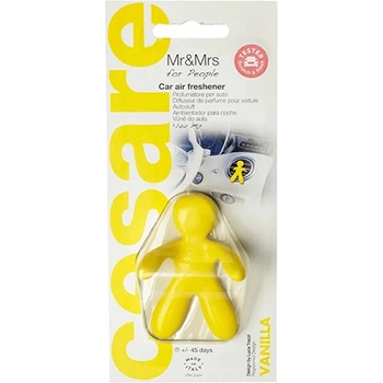 Mr&Mrs Fragrance Cesare Vanilla ароматизатор за автомобил унисекс 1 бр