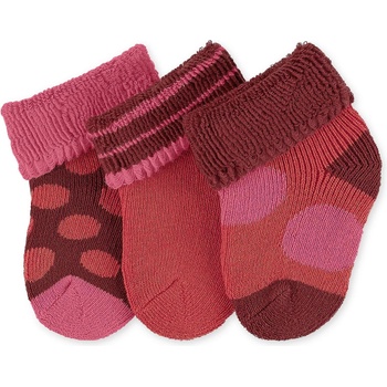 Sterntaler Бебешки хавлиени чорапи Sterntaler, за момиче - 3 чифта