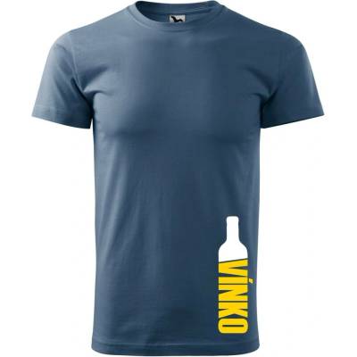 Dobrý Triko pánské tričko Vínko Denim
