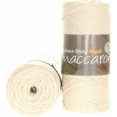 Maccaroni Abigail 3 mm krémová