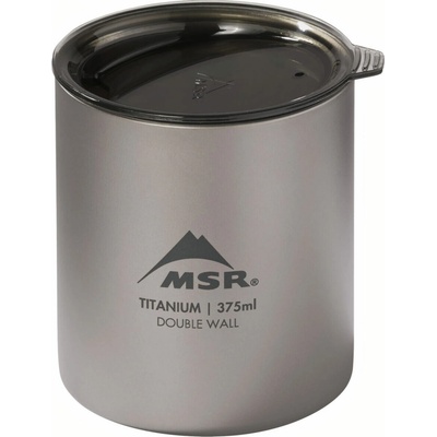 MSR Hrnček TITAN CUP DOUBLE WALL MUG Titanium 375 ml