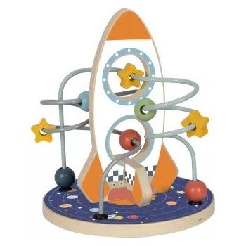 Tooky Toy Играчка Tooky: Дървена писта за ракети