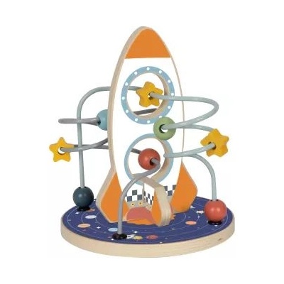 Tooky Toy Играчка Tooky: Дървена писта за ракети