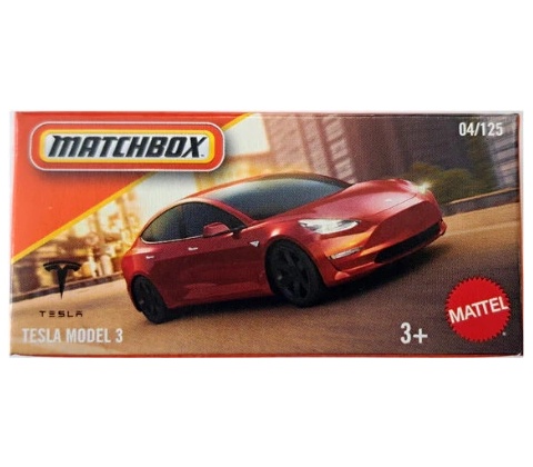 Matchbox Tesla Model 3