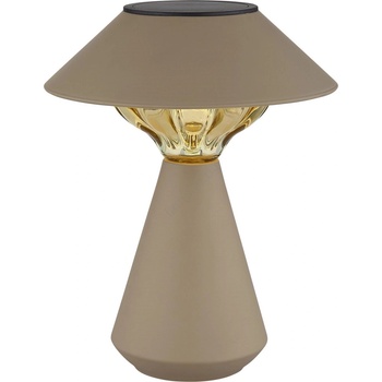 GLOBO 36639S - LED соларна лампа 10xLED/0, 06W/1, 2V IP44 кафява (GL8148)