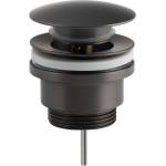 Sapho - Сифон за умивалник, Click-Clack, gun metal CV1002GM (CV1002GM)