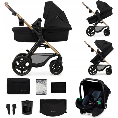 Kinderkraft Moov 2 3v1 Pure Black 2024