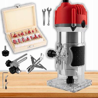 žiadna značka AKUMULÁTOROVÁ FRÉZKA NA DREVO DEWALT 18V 800W BEZDRÔTOVÁ