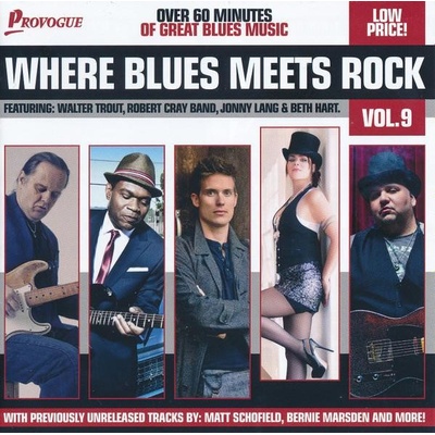 WHERE BLUES MEETS ROCK VOL.9: VARIOUS, CD