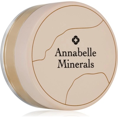 Annabelle Minerals Coverage Mineral Foundation minerálny púdrový make-up pre dokonalý vzhľad Golden Light 4 g