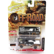 Johnny lightning Ford usa Haulin Hearse Carro Funebre Funeral Car Off Road 1970 Hnědá Černá 1:64