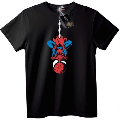 NOONEBRAND Тениска Spider-Man Люлеене с Мрежа - XS, White