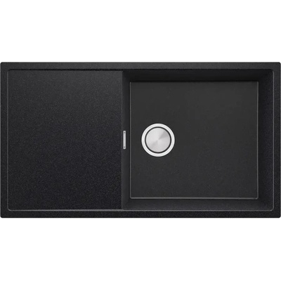 Твоят Стил Графит гранитна кухненска мивка Ибиса 60 XXL 900 x 500 мм