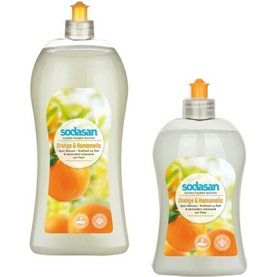Sodasan tekutý prostriedok na riad Pomaranč 500 ml
