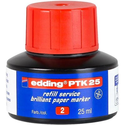 Edding HTK25 náhradní inkoust červený