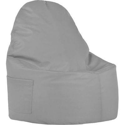 Port kreslo ekokoža svetlosivé