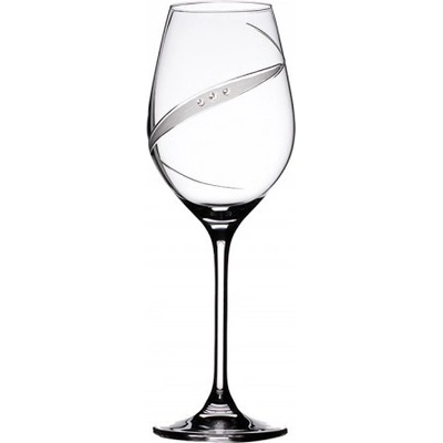 Bohemia Crystal Sklenice na bílé víno Line exclusive 6 ks 360 ml