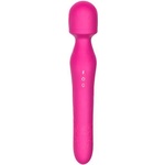 Mokko Вибриращ Wand Масажор от медицински силикон "CLAIRE PINK" 23.7 см