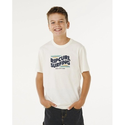 Rip Curl Streamline Big Logo Tee-boy Bone