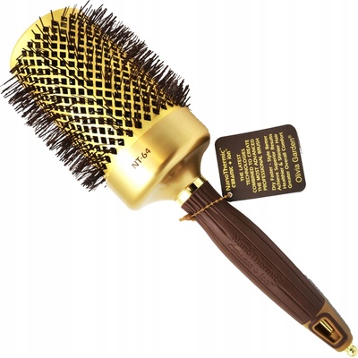 Olivia Garden Ceramic + Ion Nano Thermic fúkacia kefa na vlasy NT-64 2033176 64 mm