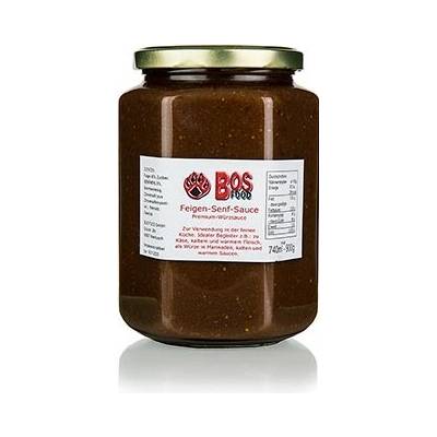 Bos Food fíkovo hořčičná omáčka 740 ml
