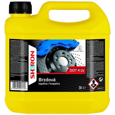Sheron Brzdová kvapalina DOT 4 LV 3 l