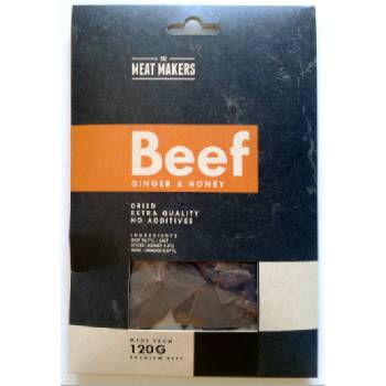 Meat Makers Beef Jerky Ginger & Honey (zázvor a med) 40g