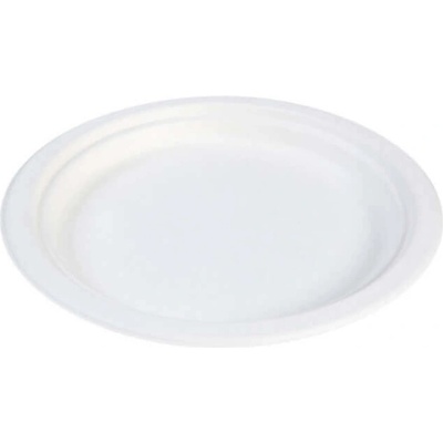 Nideko Plytký tanier okrúhly z cukrovej trstiny 22 cm