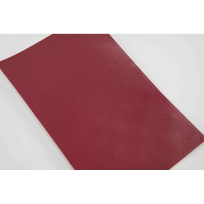 Samolepiace kožená záplata - vínová - rozmer 16 cm x 10 cm