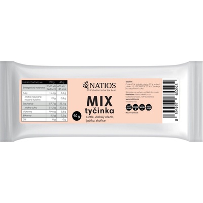 NATIOS Mix tyčinka 40 g