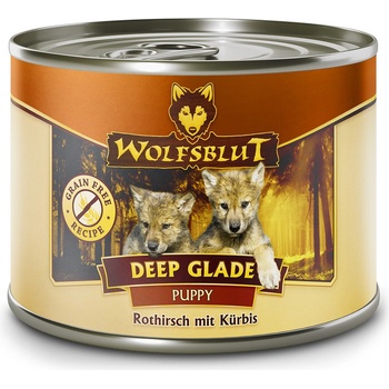 Wolfsblut Deep Glade Puppy jeleň s tekvicou 200 g