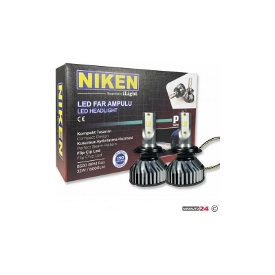 NIKEN Диодни крушки Niken H7 ПРО 2бр/к-т