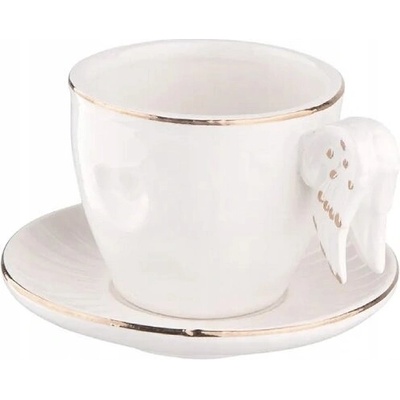 Design Porcelánový Šálek s podšálkem Altom křídla 200 ml