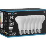 Mexen Nova 6x LED крушка E27, R80, 12W, Неутрална - 4000K, 1260 lm - L105-E27-1240-01x06 (L105-E27-1240-01x06)