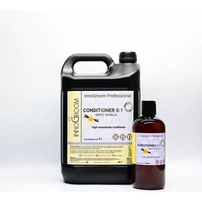 InnoGroom Profesionální hloubkově hydratační kondicionér Spicy Vanilla s ředěním 8:1 500 ml