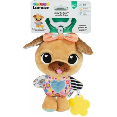Lamaze Toys Lovey The Pug Clip & Go (827496)