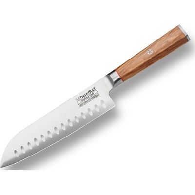 Berndorf Takumi Line – santoku nôž s olivovou rukoväťou 18 cm