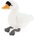 Keel Toys Екологична плюшена играчка- Лебед - Keel Toys