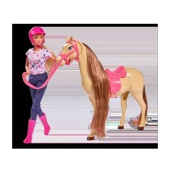 Simba Toys Steffi doll with horse in Simba dzokejki outfit