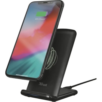 Image 1 of Trust Primo10 Wireless Fast-charging Desk Stand Зарядно Устройство
