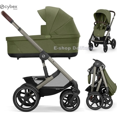 Cybex Talos S Lux 2v1 + korba Moss green 2026