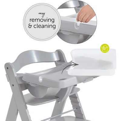 HAUCK Alpha TRAY pultík k židličce Šedá